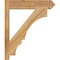Ekena Millwork Balboa Rough Sawn Arts and Crafts Outlooker, Western Red Cedar, 6"W x 24"D x 28"H OUT06X24X28BOA03RWR - alternate 4